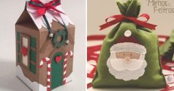 20 Ideias de Embalagens de Natal Lindas, Baratas e Fáceis de Fazer