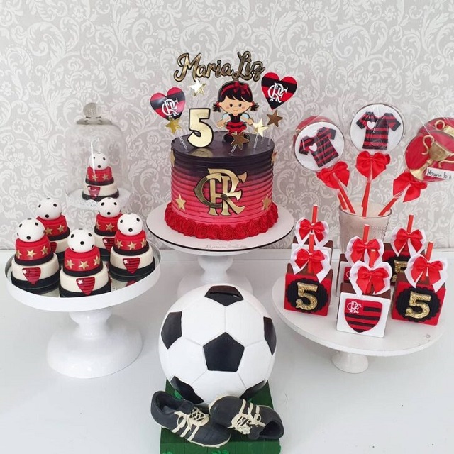 decoração do flamengo