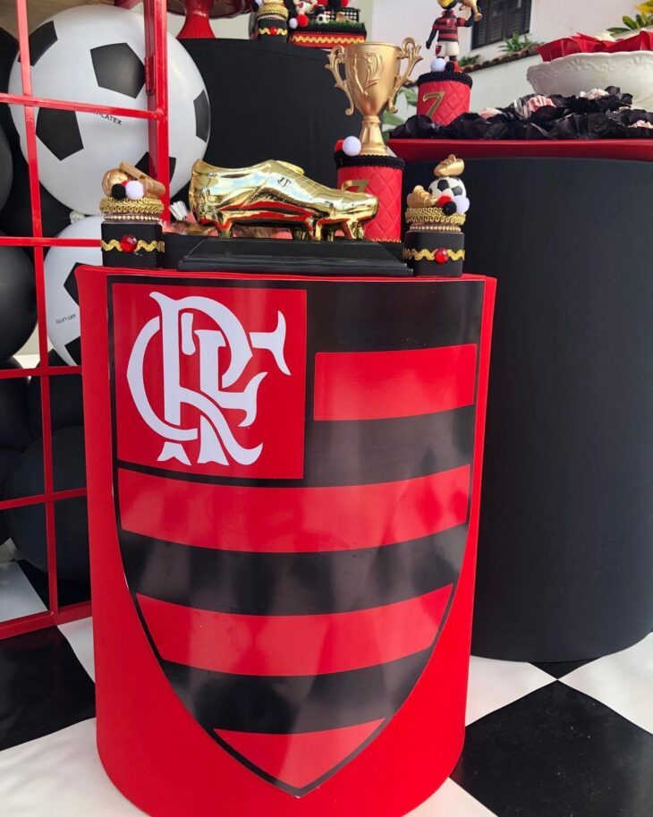 decoração de aniversário do flamengo