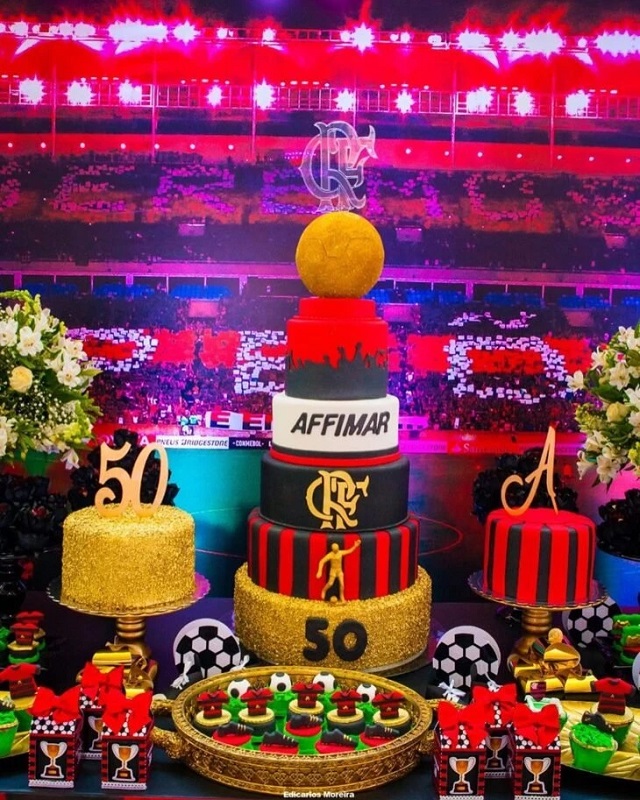 tema de aniversário do flamengo