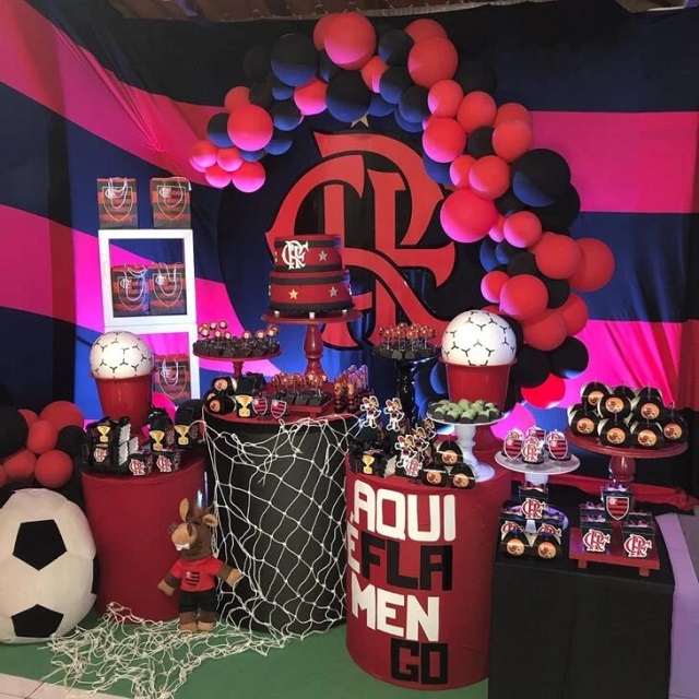 tema de aniversário do flamengo