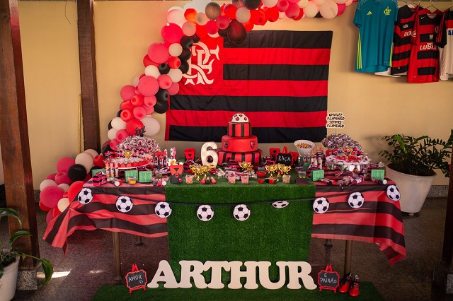 decoração do flamengo masculino