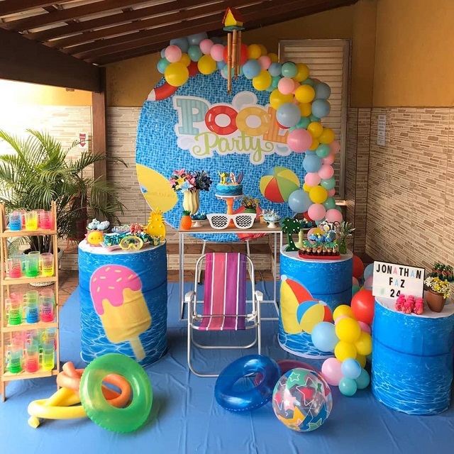 Festa Infantil Pool Party: Lindas Inspirações Sem Idade.