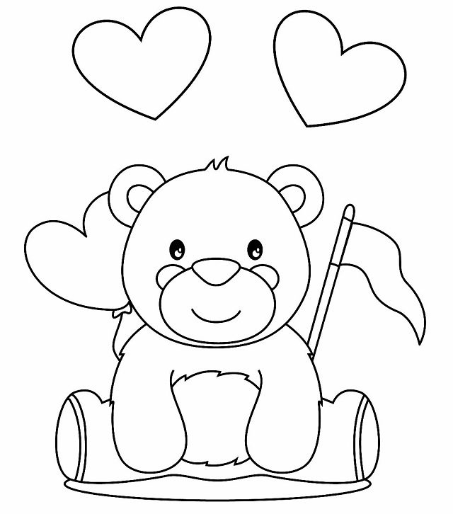 desenhos de urso para colorir