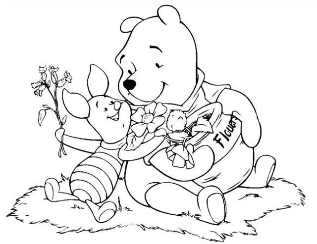 desenhos para colorir de urso