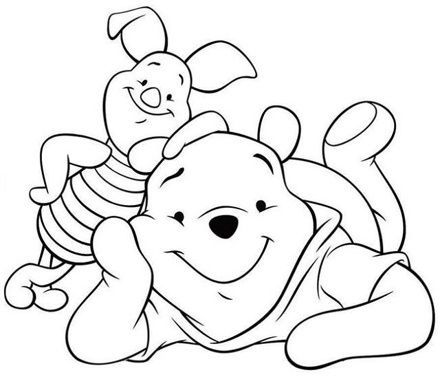 ursinho pooh para colorir