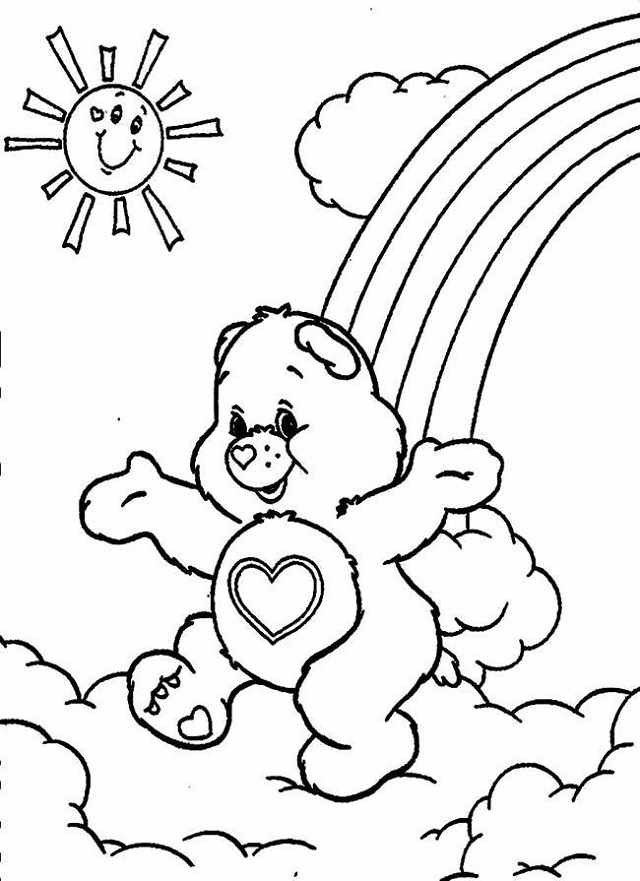 desenhos de urso para pintar