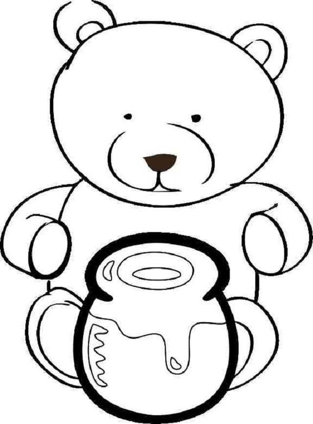 desenho de urso