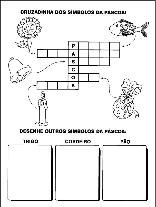 atividades de Páscoa para Educação Infantil