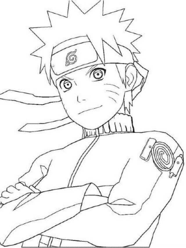 52 Desenhos do Naruto para Colorir e Imprimir