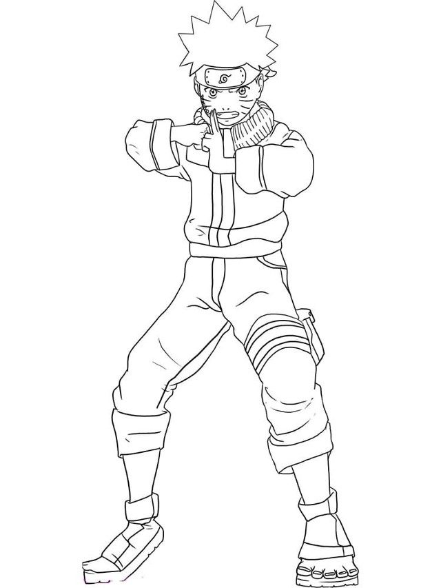 Desenho do Naruto para Colorir: 52 Modelos para Imprimir Grátis