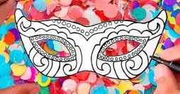 52 Desenhos de Carnaval para Colorir para Baixar Grátis