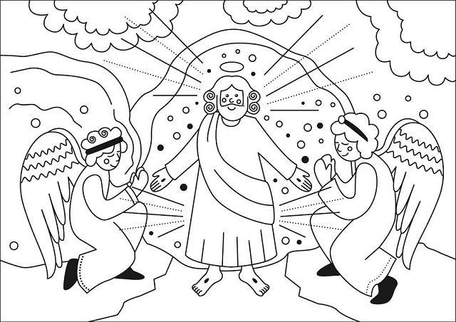 desenho religioso infantil