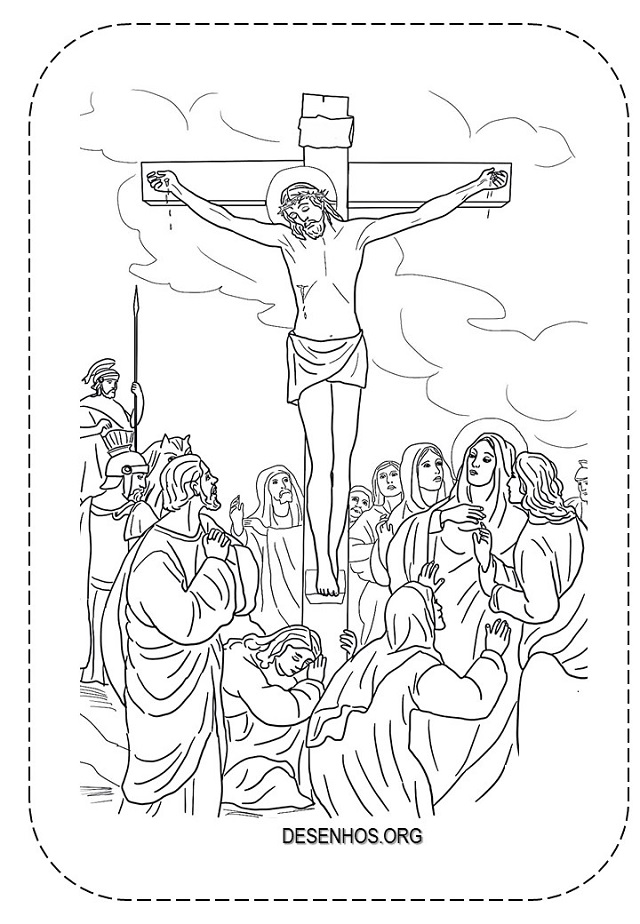 desenhos religiosos para colorir