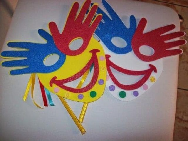 lembrancinha de Carnaval Educação Infantil