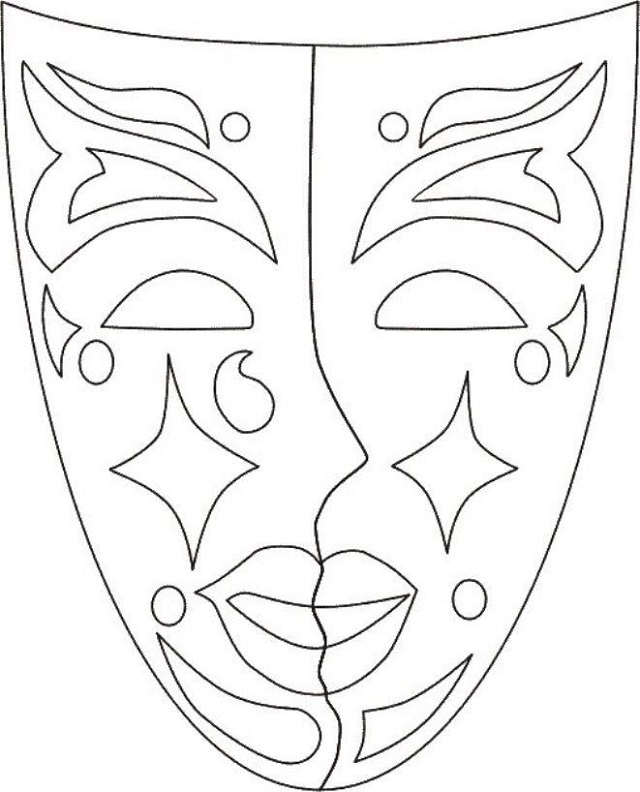 mascara para imprimir