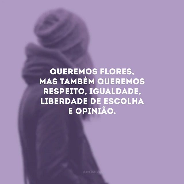 frases do dia 8 de março