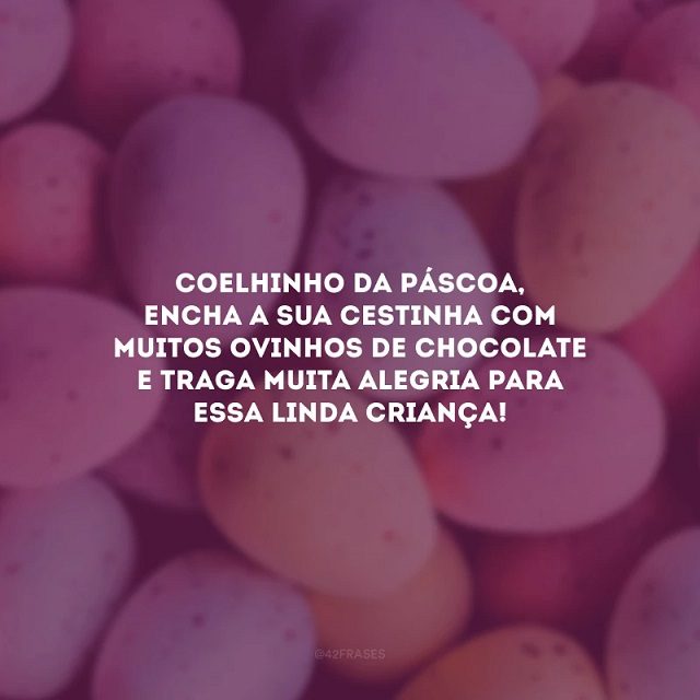 mensagem de Feliz Páscoa  para enviar ou imprimir