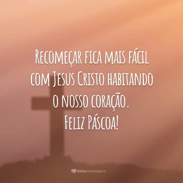 mensagem evangelica de pascoa