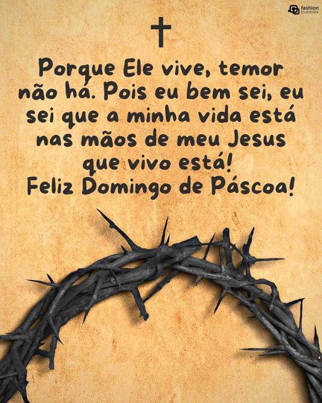 cartao de pascoa evangelica