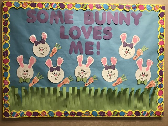 painel de pascoa para escola