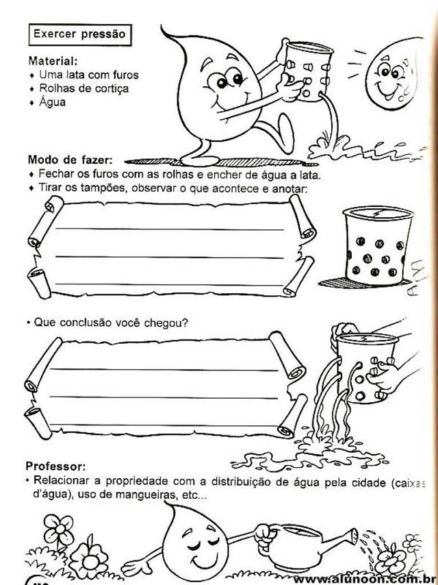 atividades dia da agua 5 ano