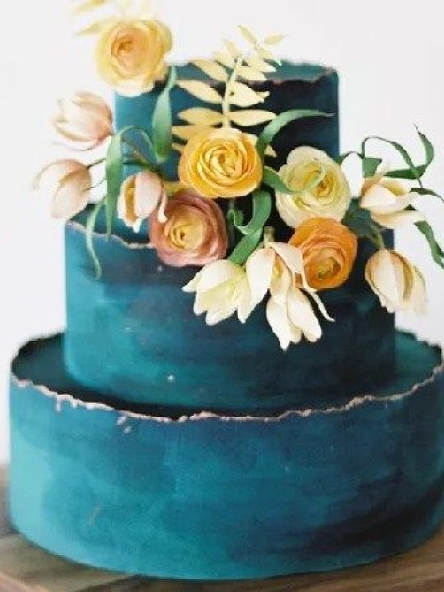 52 Ideias de Bolo de Casamento Simples para Copiar