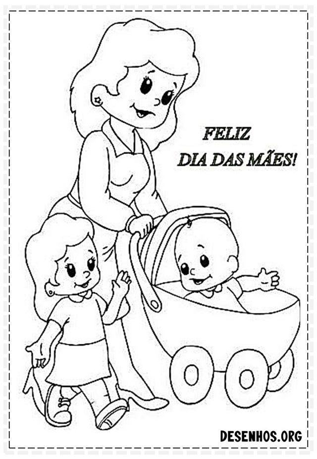 50 Desenhos para Dia das Mães para Baixar e Colorir Gratuitamente ...