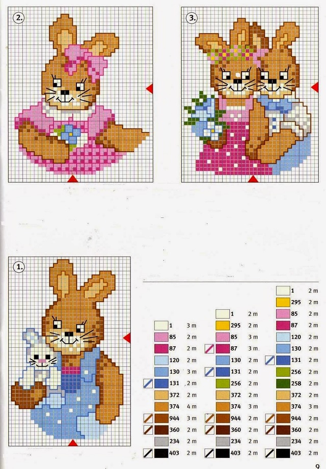 graficos de coelhinho para pascoa