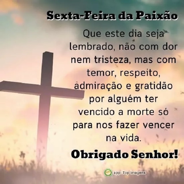 mensagem de sexta feira da paixão evangelica