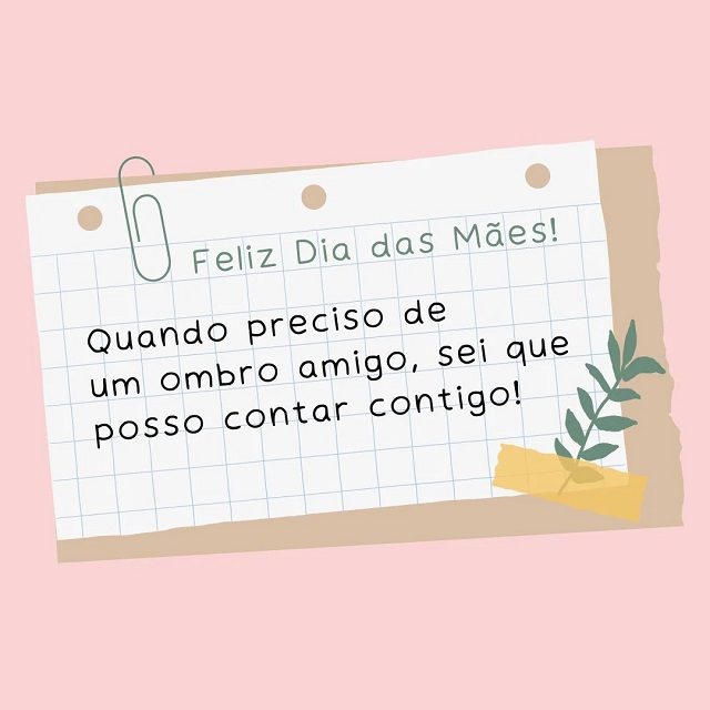 mensagem para dia das mães