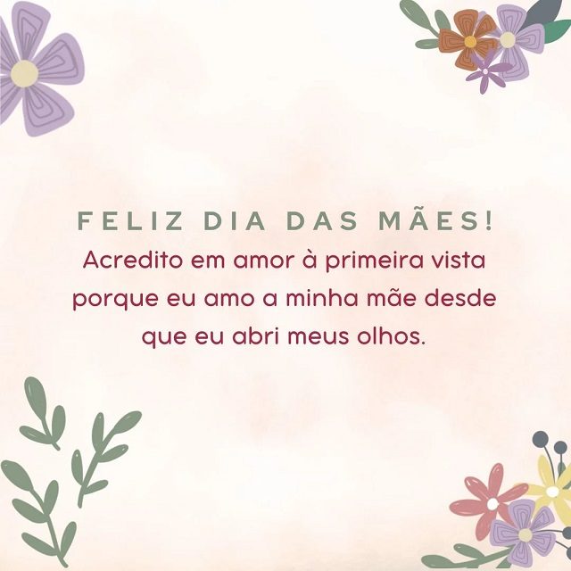 dia das mães mensagem