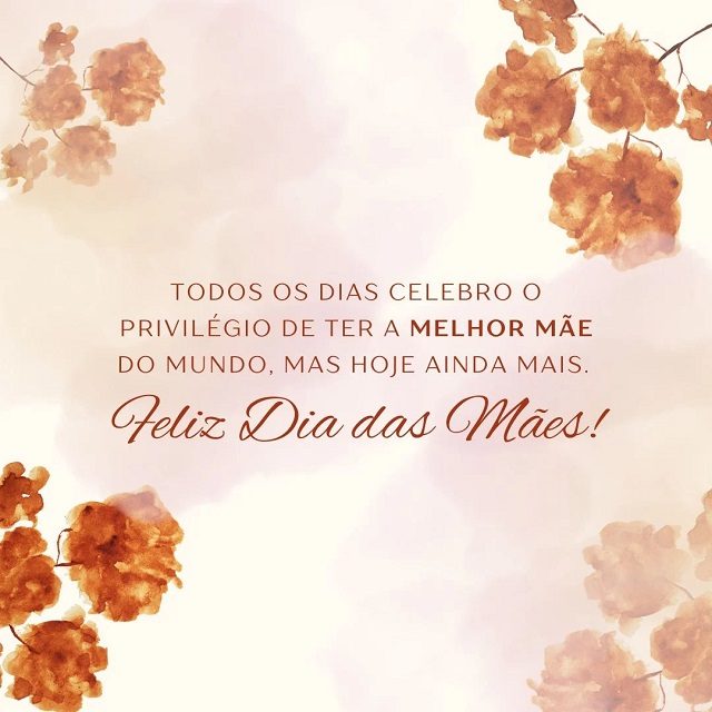 feliz dia das mães para todas as mães