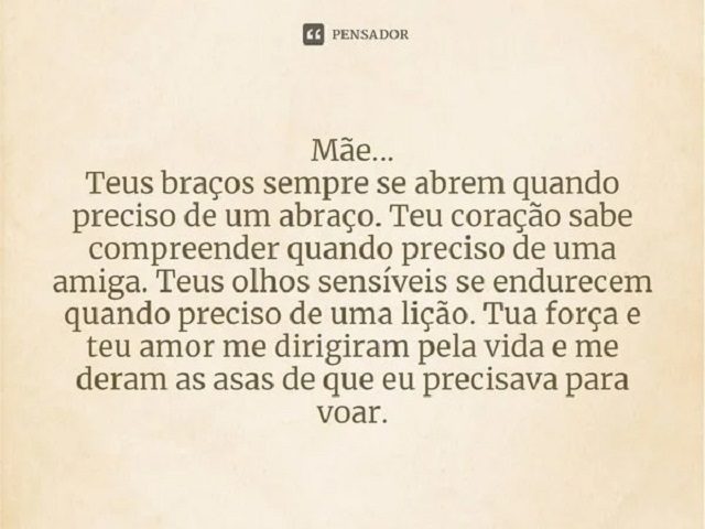 frases dia das mães curtas
