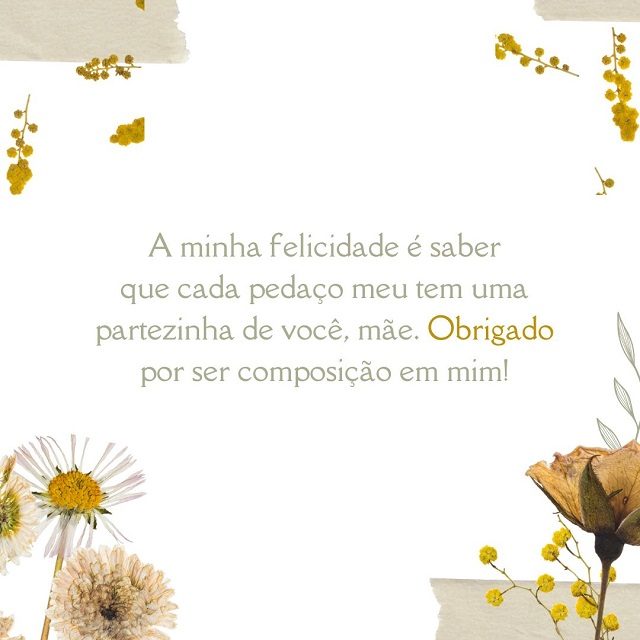feliz dia das maes frases