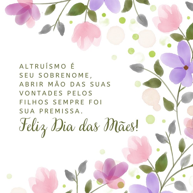 feliz dia das maes frases