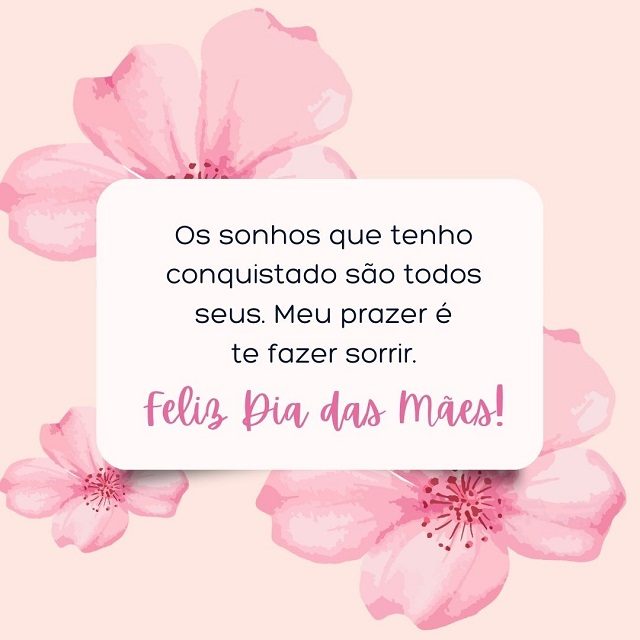 mensagem do dia das mães