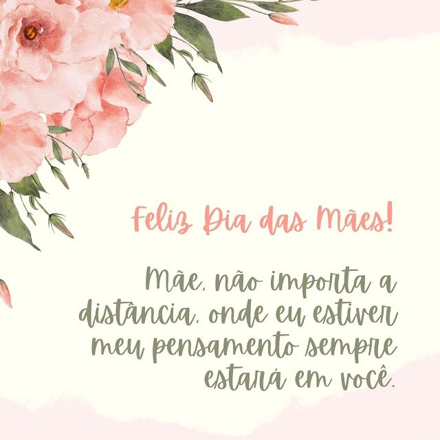 mensagem para o dia das mães