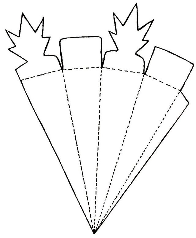 moldes de cenoura