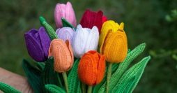 Flor de Crochê para o Dia das Mães: 5 Passo a Passos + Inspirações