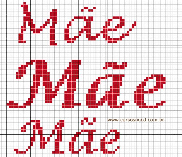 graficos ponto cruz para baixar gratis