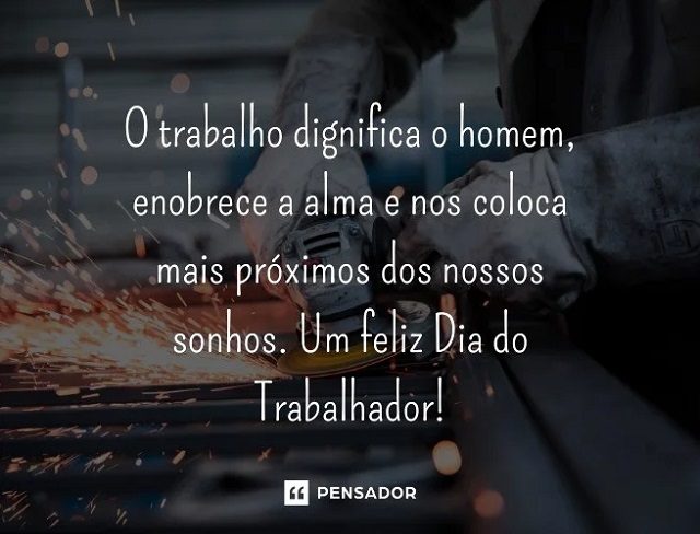 mensagem dia do trabalho