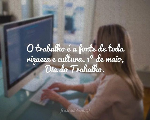 texto dia do trabalhador