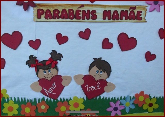 painel para dia das mães