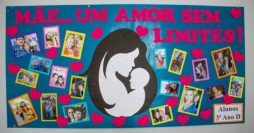 Mural Dia das Mães para Educação Infantil: 44 Modelos para Copiar