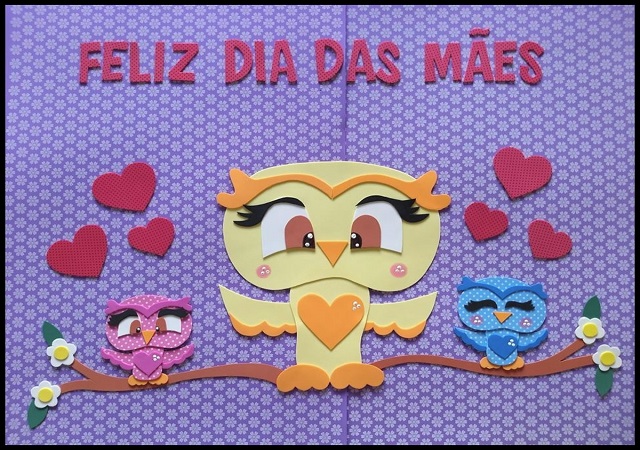 imagem de painel para o dia das mães