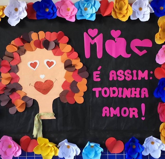 painel para o dia das mães