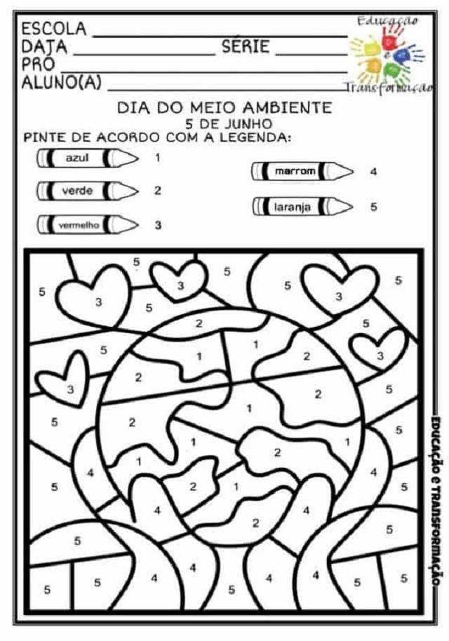 atividades sobre o meio ambiente para educação infantil