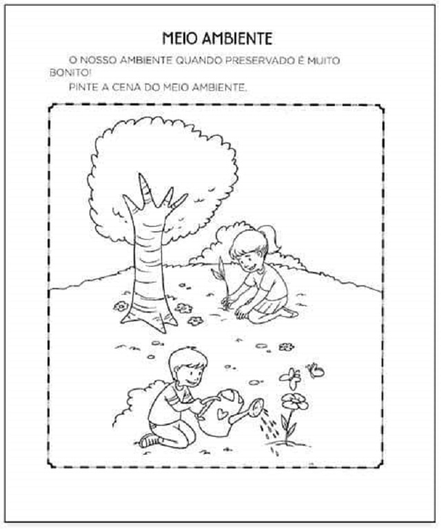 atividades sobre meio ambiente educação infantil
