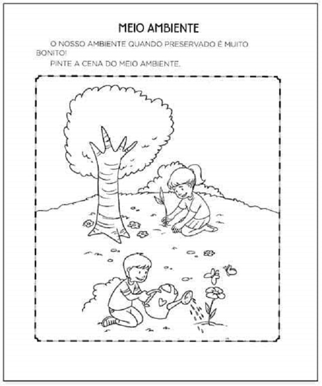 atividades sobre meio ambiente educação infantil